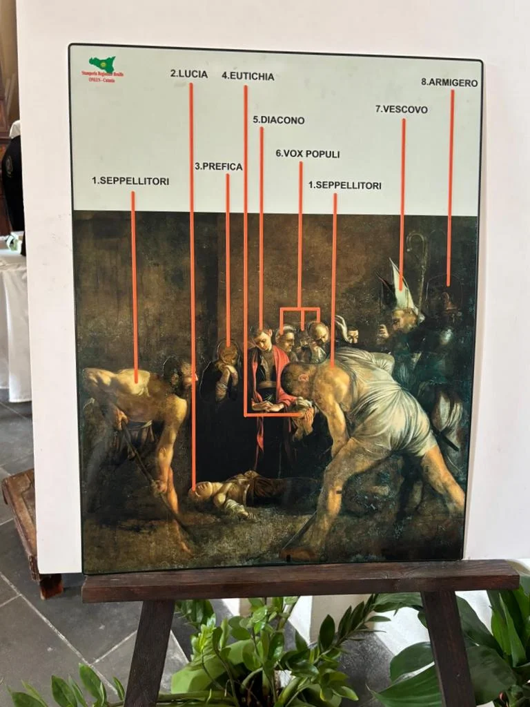 Sfânta Lucia și Caravaggio de la Siracuza