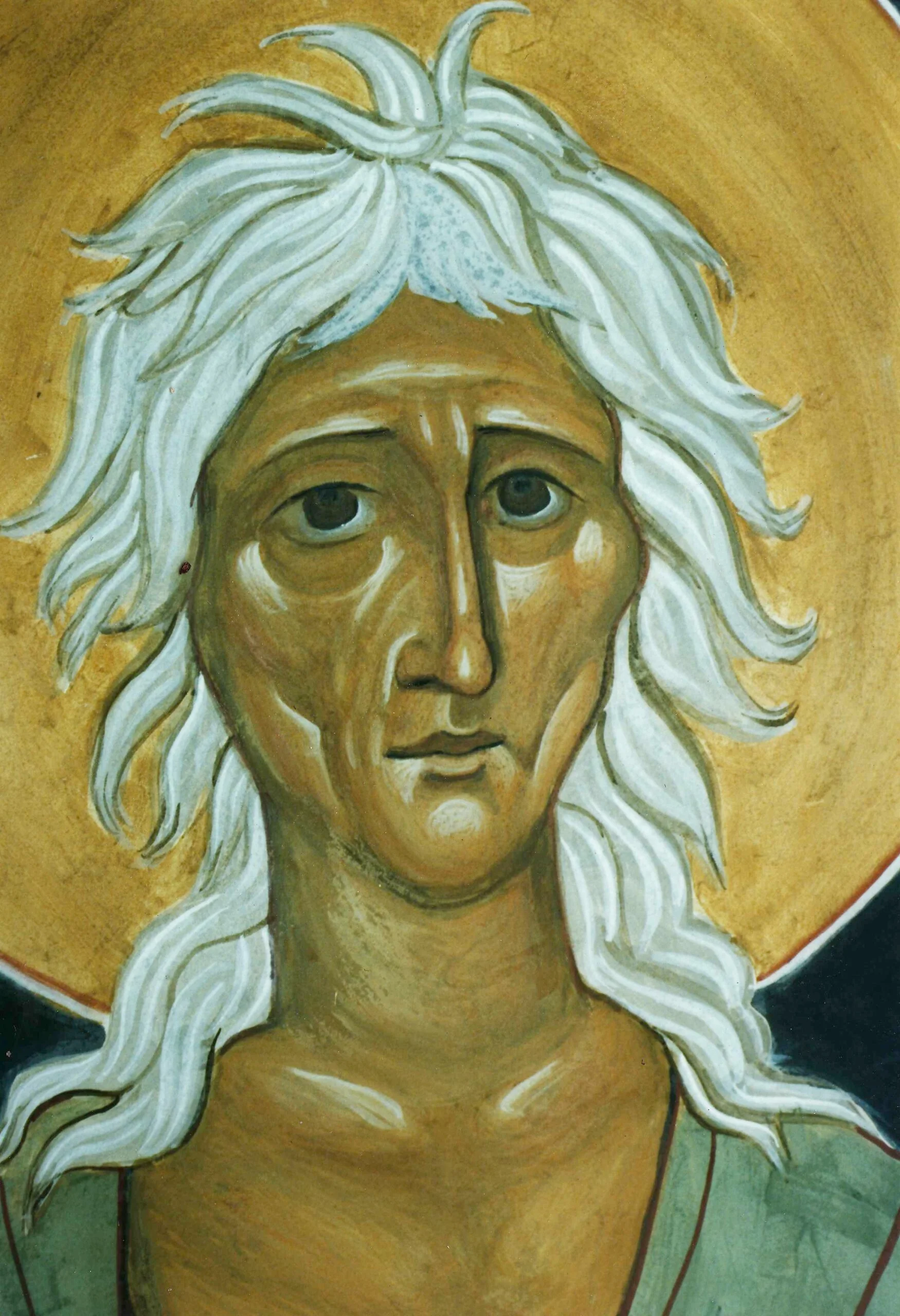 Întâlnirea Cuvioasei Maria Egipteanca cu Crucea Domnului